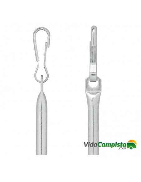 Chiusura per cavo Ø6 mm con ganci Simplex, 10 set ProPlus