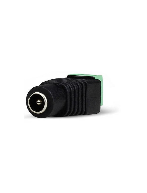 Conector Hembra DC 5,5mm a regleta