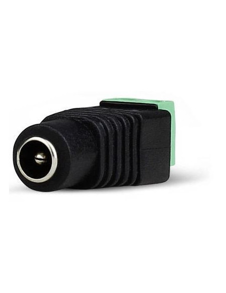 Conector Hembra DC 5,5mm a regleta Conector Hembra DC 5,5mm a regleta