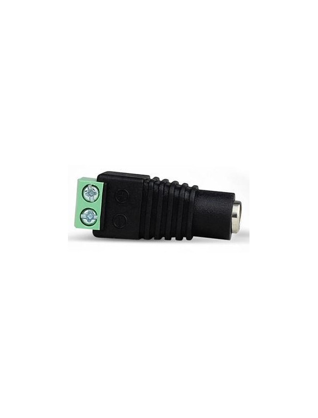 Conector Hembra DC 5,5mm a regleta
