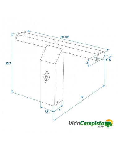 Lucchetto antifurto ProPlus Van Hitch Ball