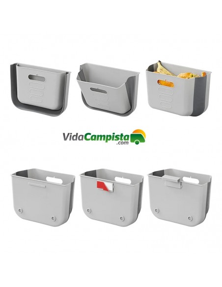 Papelera 6L plegable para caravana/autocaravana ProPlus Papelera 6L plegable para caravana/autocaravana ProPlus