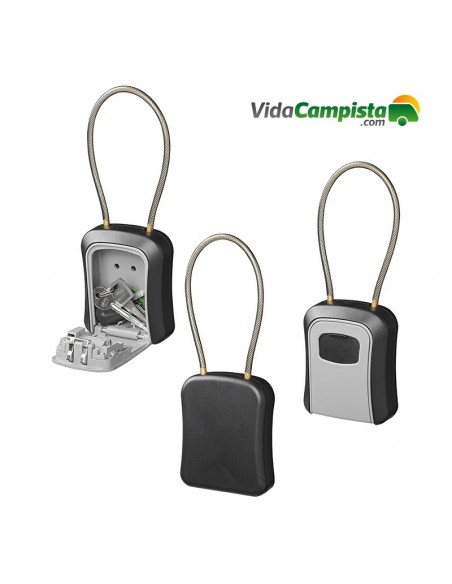 Caja fuerte con combinación de números con alambre de acero ProPlus