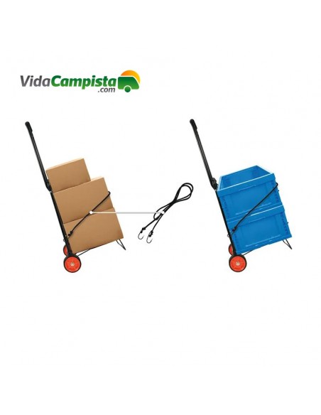 Carretilla plegable con cuerda elástica 30kg ProPlus