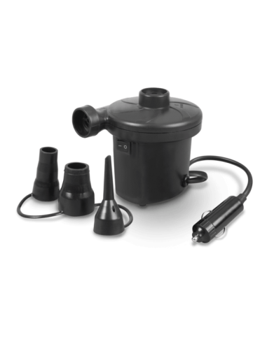 Bomba de inflado 12V para avance con 3 boquillas Kampa.