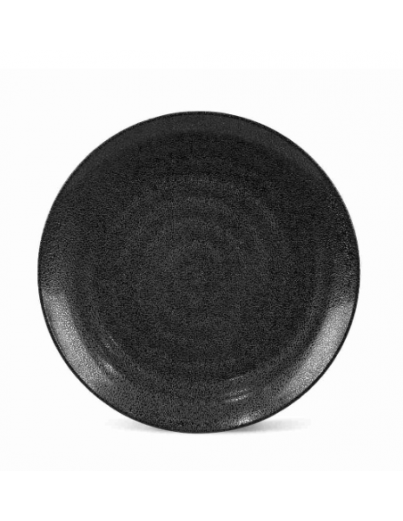 Vaisselle 12 pièces en mélamine Ebony Coble. Kampa