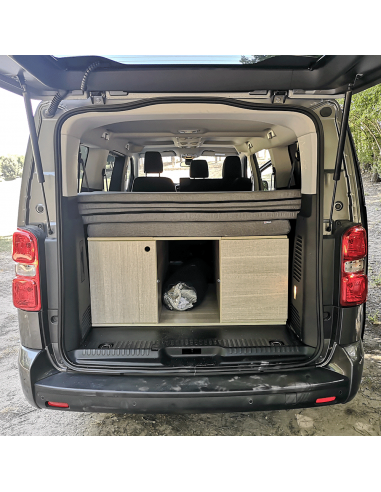 Colchón Plegable para Citroën, Peugeot Traveller, Toyota y Opel Zafira Live - Grupo PSA