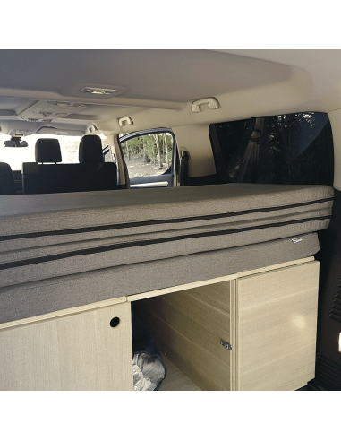 Colchón Plegable para Citroën, Peugeot Traveller, Toyota y Opel Zafira Live - Grupo PSA