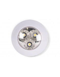 Ojo de buey plafón 3 LED kampa