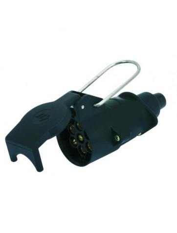 Clavija hembra 7 pines 12 v remolque o caravana