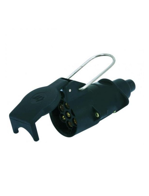 Clavija hembra 7 pines 12 v remolque o caravana