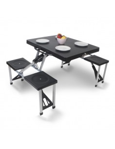 FOLDING PICNIC SUITCASE TABLE FOR 4 PEOPLE 9120001028