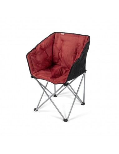 9120001419 CADEIRA DOBRÁVEL VERMELHA/PRETA BANHEIRA DOMETIC KAMPA