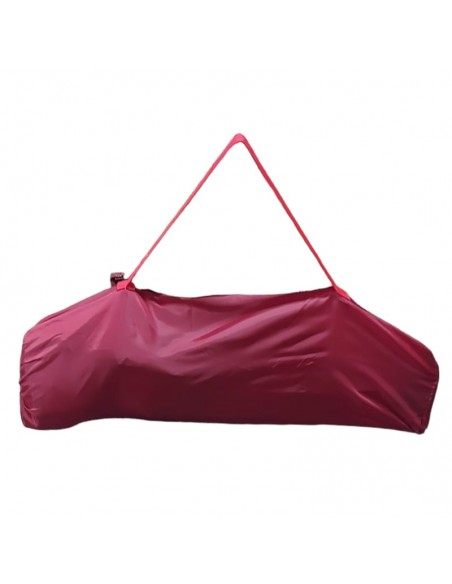 9120001419 CADEIRA DOBRÁVEL VERMELHA/PRETA BANHEIRA DOMETIC KAMPA