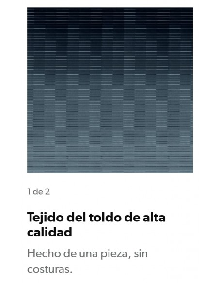 9103104443 Dometic Grau/Weiß Markise 3,75 Meter PerfectRoof PR 2500 9103104443 Dometic Grau/Weiß Markise 3,75 Meter PerfectRoof PR 2500