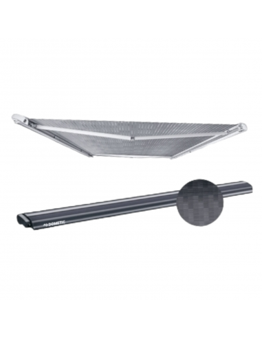 Toldo manuel/moteur 12v Dometic Antracita PR2500-GR 3,75 m.