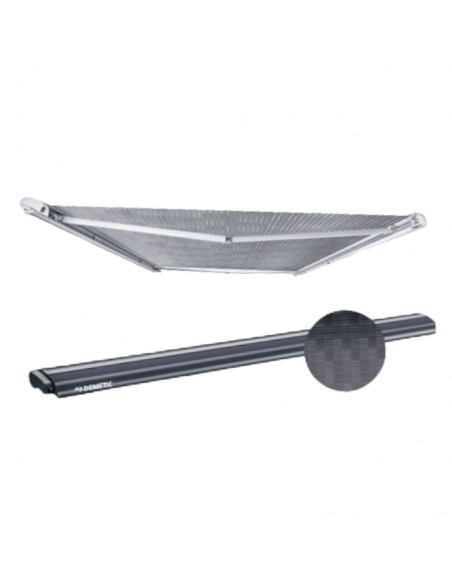 Toldo manual/motor 12v  Dometic Antracita PR2500-GR 3,75 m.