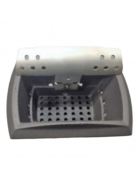 Brasier avec déflecteur arrière intérieur 11kw Poêle à granulés piazzetta et Superior.