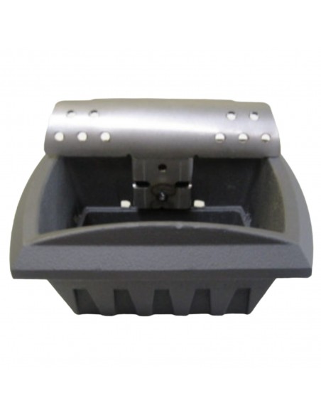 Brasero con deflector interior trasero 11kw Estufa pellet piazzetta y Superior.