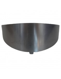 Deflector de brasero 15kw. Estufa pellets Piazzetta