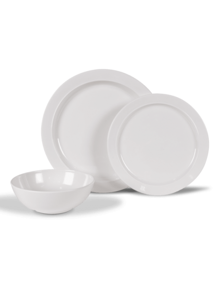 9120000592 VAJILLA CLASSIC BLANCA 12 PIEZAS
