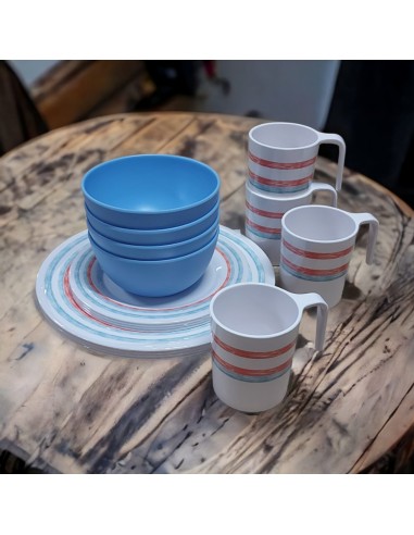 Vanilla melamina 16 pezzi Solo strisce