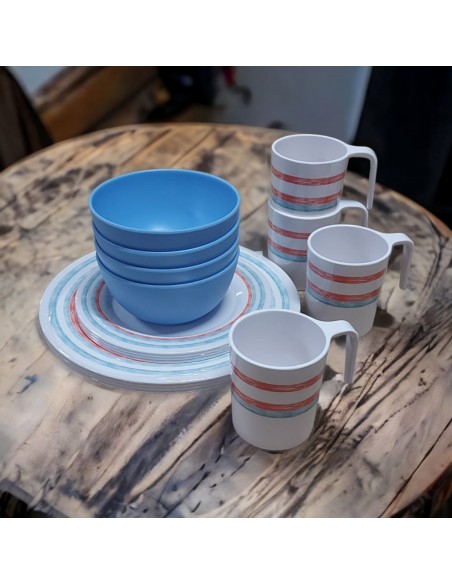 Vanilla melamina 16 pezzi Solo strisce Vanilla melamina 16 pezzi Solo strisce