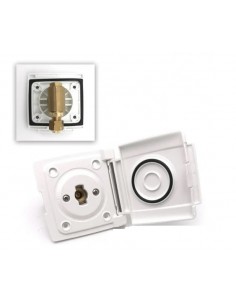 Saída externa com conexão rápida de gás