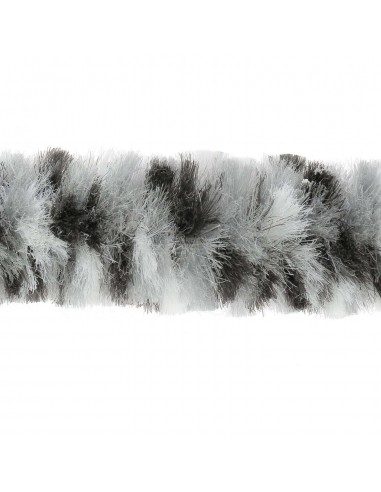 Porta Cortina Caravan 56x185 cm grigio, nero e bianco