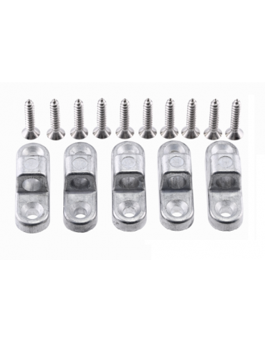 Ponti in acciaio verticale 5 unità