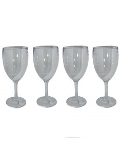 Copa de vino Globet policarbonato 0,29L x4 u.