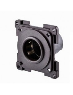 Prise pour grande prise allume-cigare encastrable 12v Marron