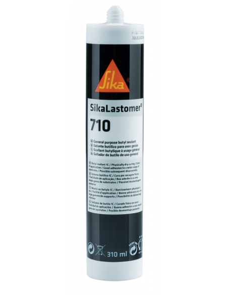 Sikalastomer neu 710 TX weiß Butyl extra 310 ml