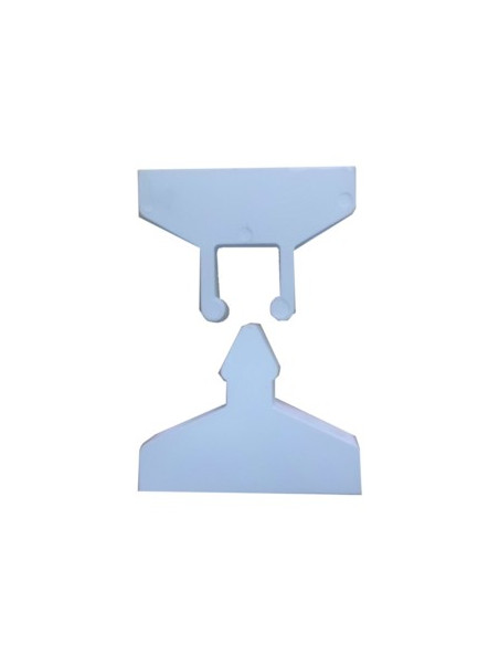 Retainer per porta in bianco