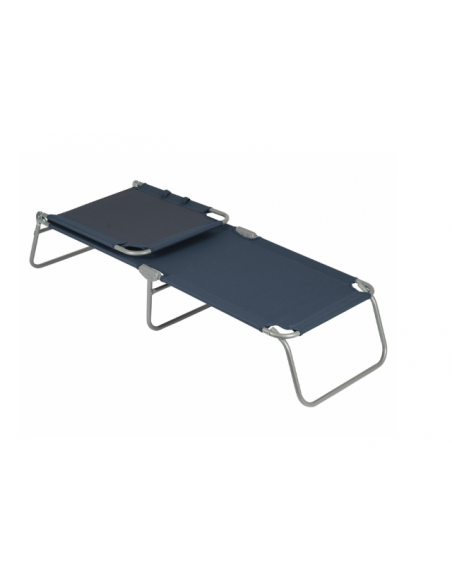 Tumbona plegable Azul Bo-Camp
