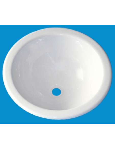 36cm round polystyrene washbasin