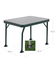 Mesa auxiliar Crespo con patas plegables