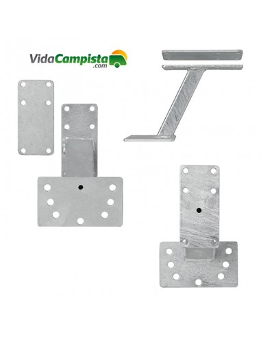 Supporto ruota di ricambio con piastra di montaggio ProPlus