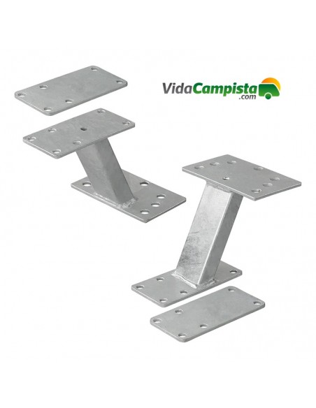 Supporto ruota di ricambio con piastra di montaggio ProPlus