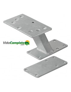 Soporte de rueda de repuesto con placa de montaje ProPlus
