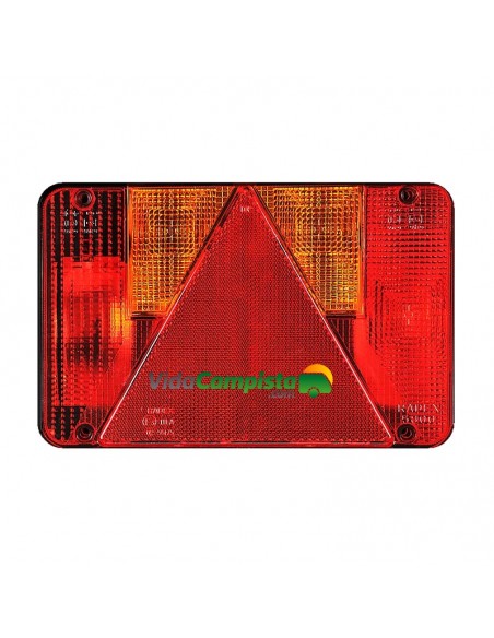 Luce posteriore 6 funzioni 218x140mm sinistra