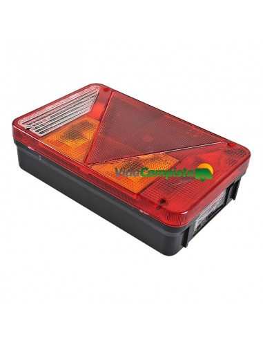 Luz trasera de 6 funciones 218x140mm derecha ProPlus