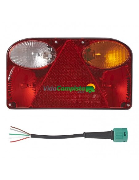 Luz trasera de 6 funciones 237x137mm derecha ProPlus