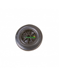 Rueda de caucho para mástil jockey 200x50 mm