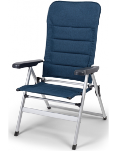 Silla plegable Confort Málaga azul marino