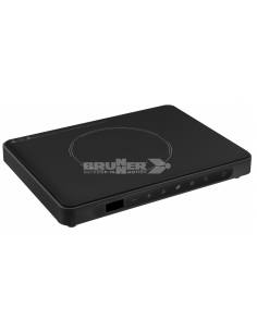 Placa de inducción con placa grill Brunner