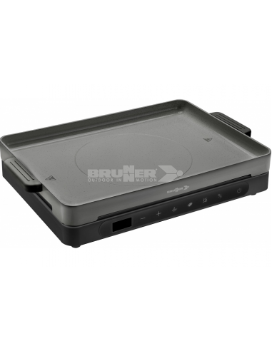 Placa de inducción con placa grill Brunner