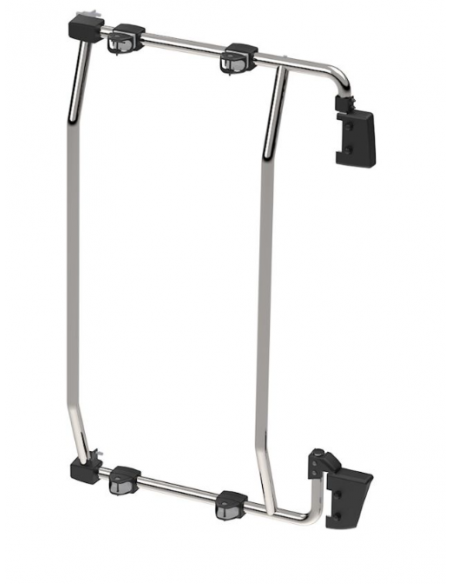 Bicicletta da trasporto Frame Deep Black + Frame Ducato Frame Kit 2006-2023