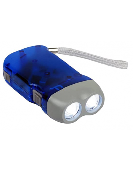 Lampe de poche à led avec batterie rechargeable.