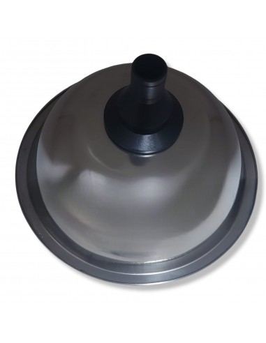 Lavatrice rotonda acciaio/inox 24 cm ø e scarico 25mm